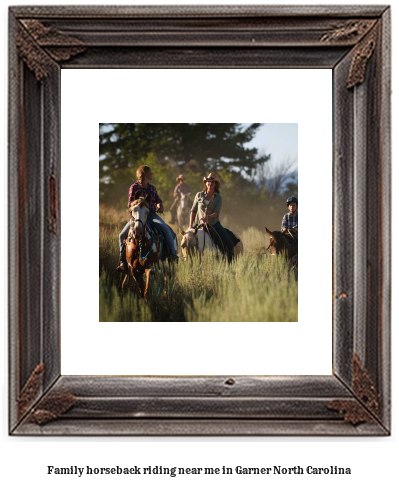 family horseback riding near me in Garner, North Carolina